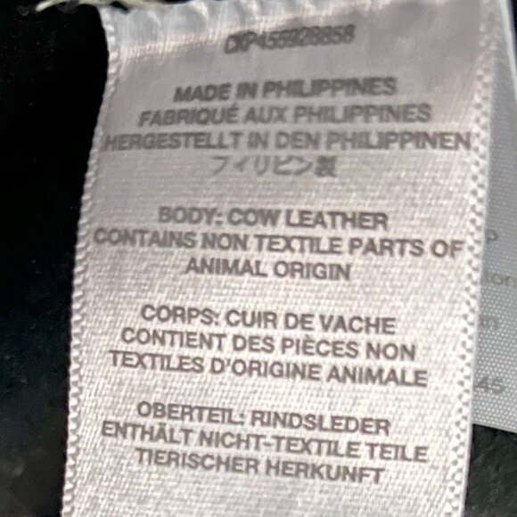 Madewell Medium Transport Tote Black Leather Open Top Shoulder Bag Classic - Picture 8 of 14